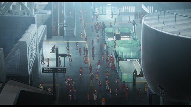 Central Hall of a Large Station